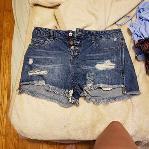 Jean shorts